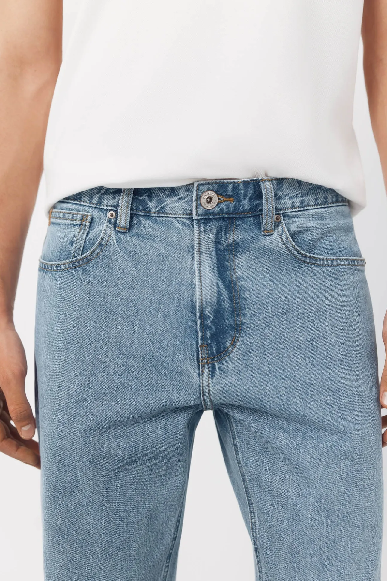 Pantalón vaquero straight fit