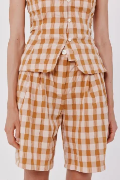 Pantalón vestir vichy