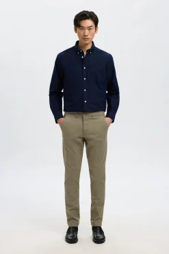 Pantalones chinos de hombre slim fit