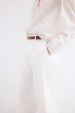 Pantalones wide leg classic