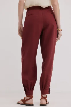 Paola. Pantalón fit bombacho