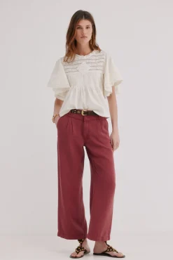 Paris. Pantalón fluído