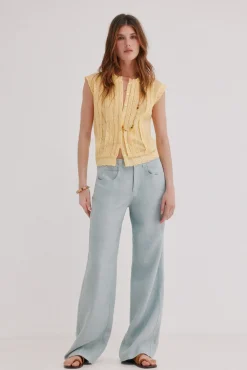 Paupa. Pantalón de lino