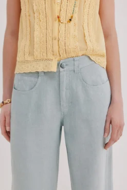 Paupa. Pantalón de lino