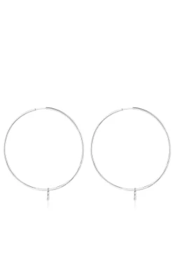 Pendientes aro de plata 4cm TOUS Bear