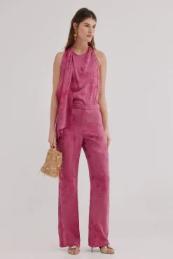 Pilar. Pantalón jacquard