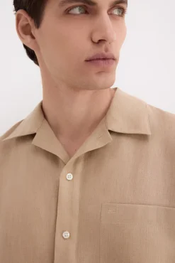 Polera lino lisa