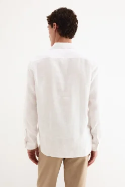 Polera lino lisa
