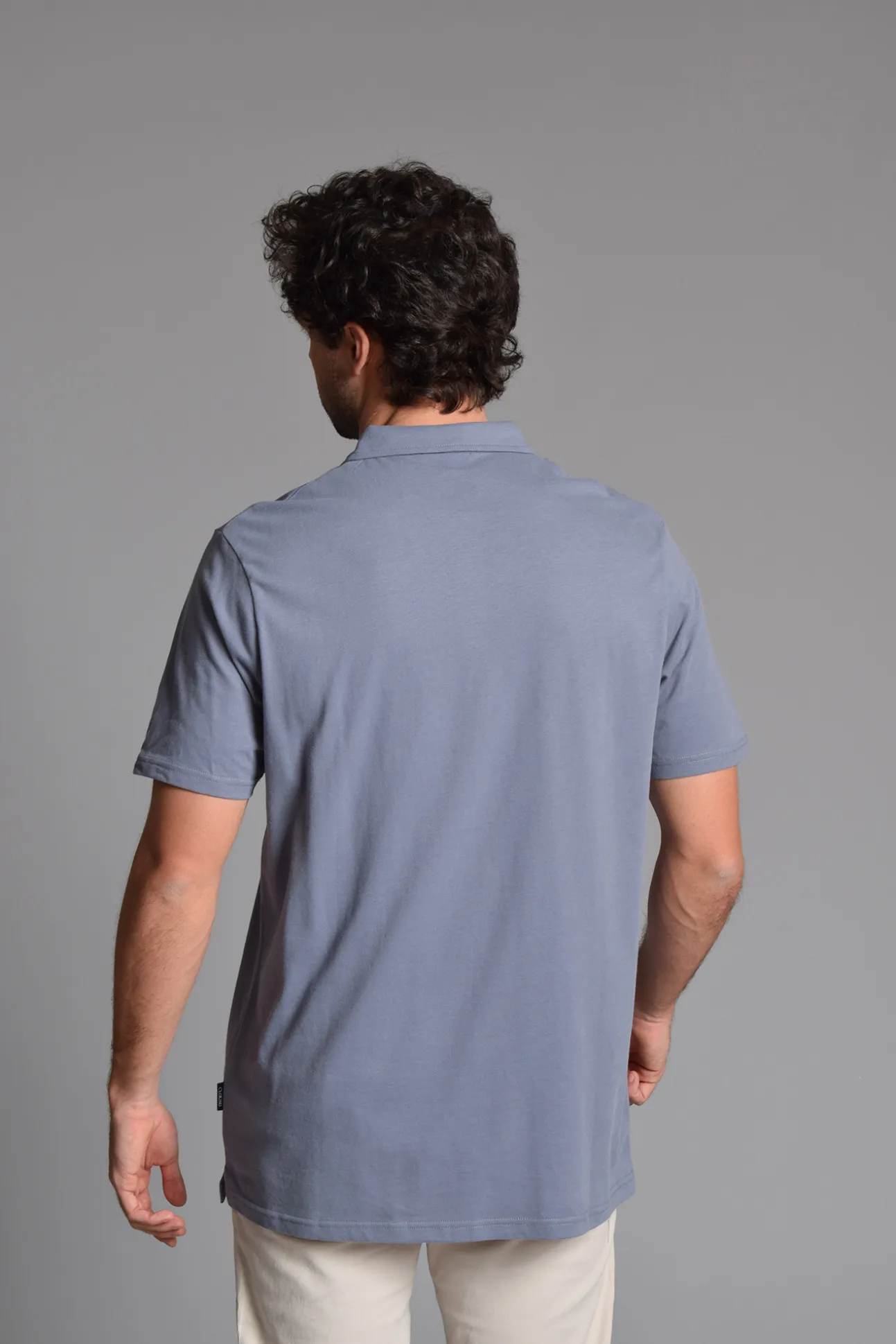 Polo algodón lavado