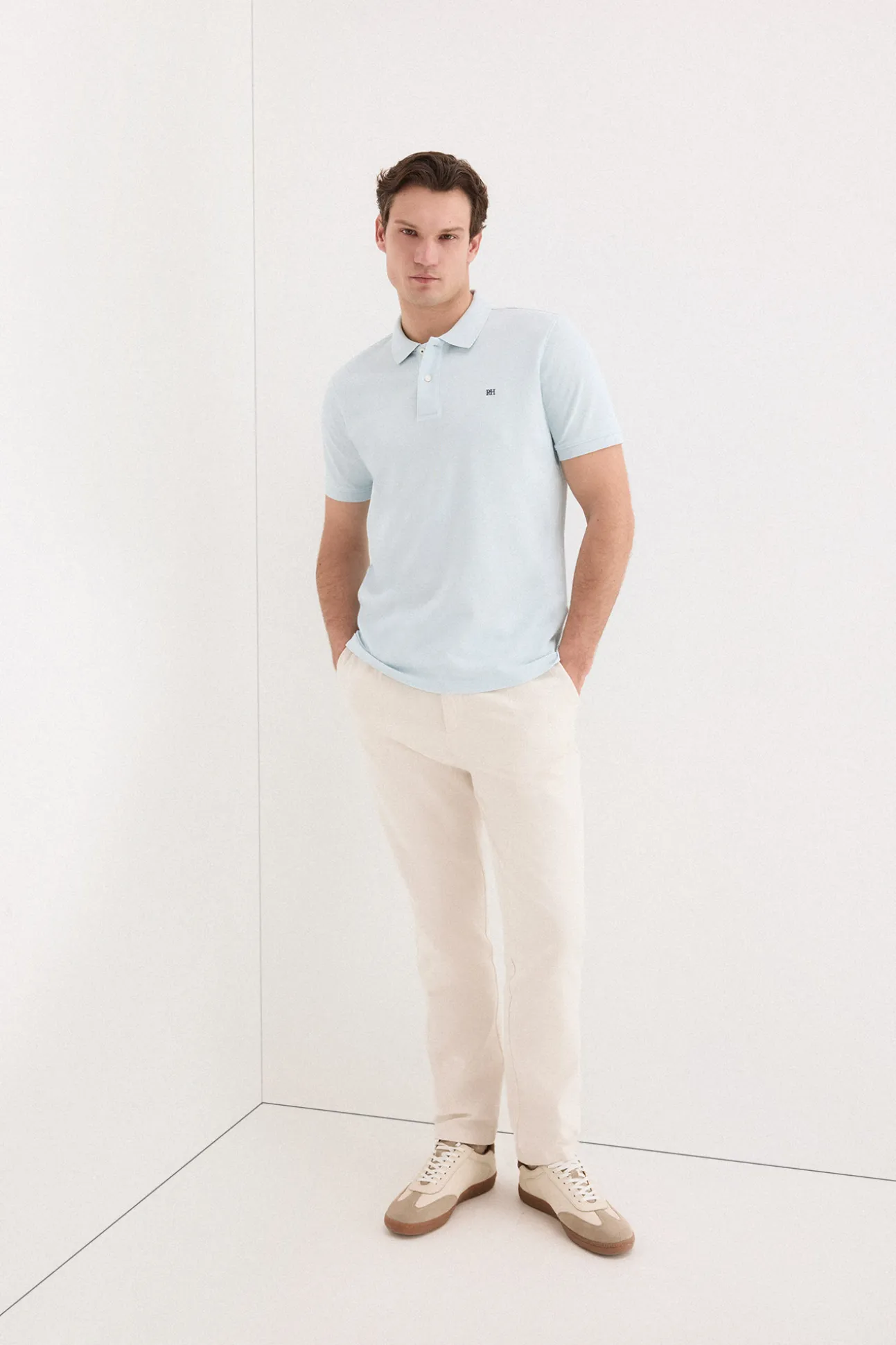 Polo básico piqué