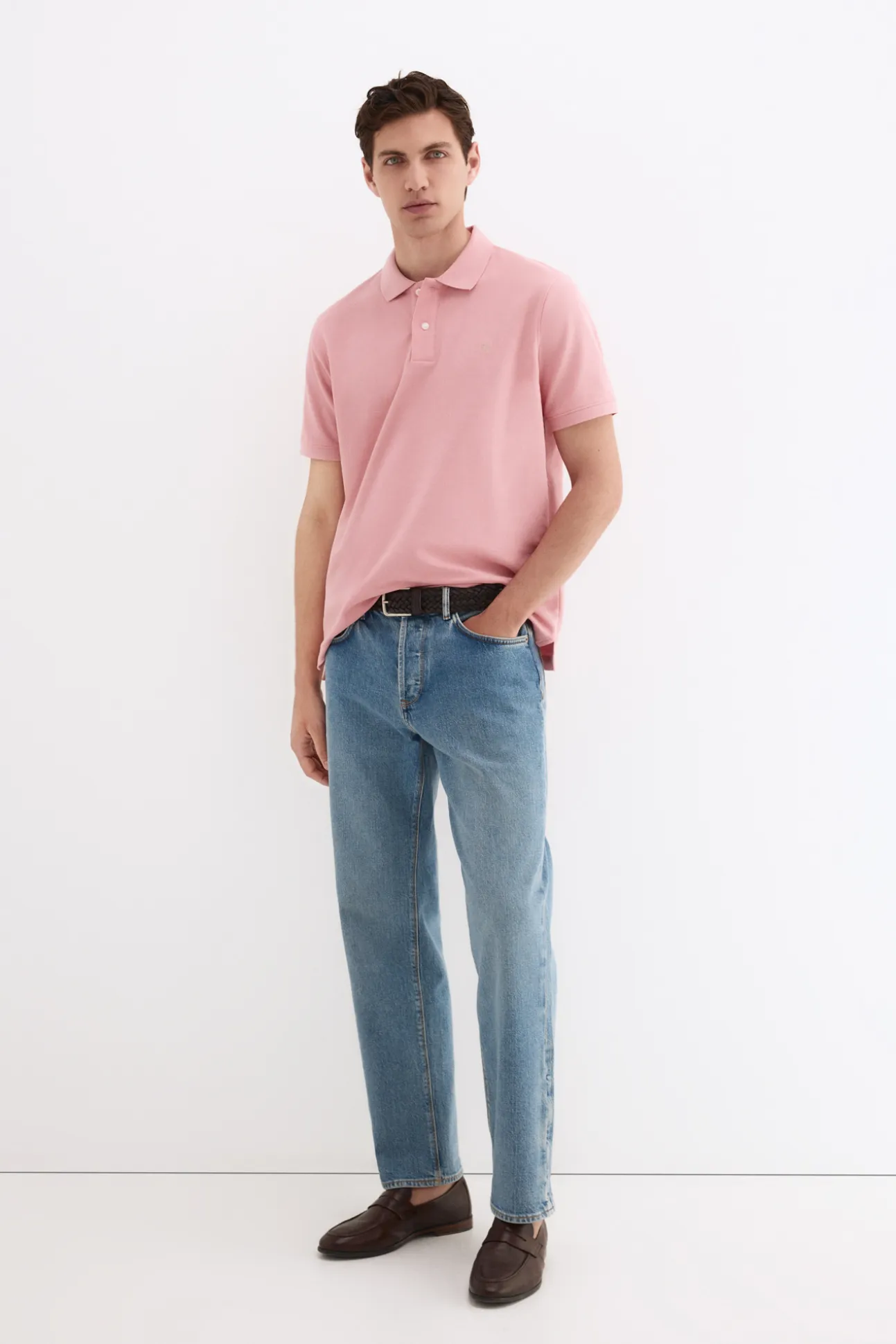 Polo básico piqué