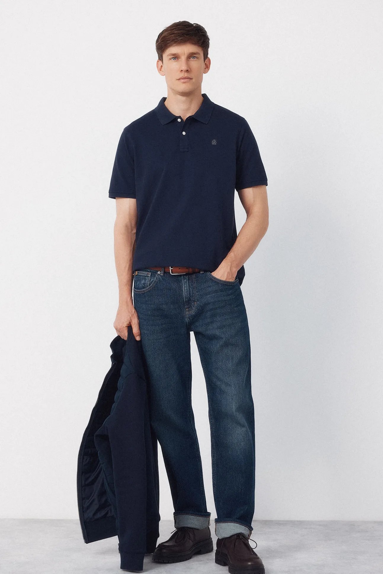 Polo básico piqué
