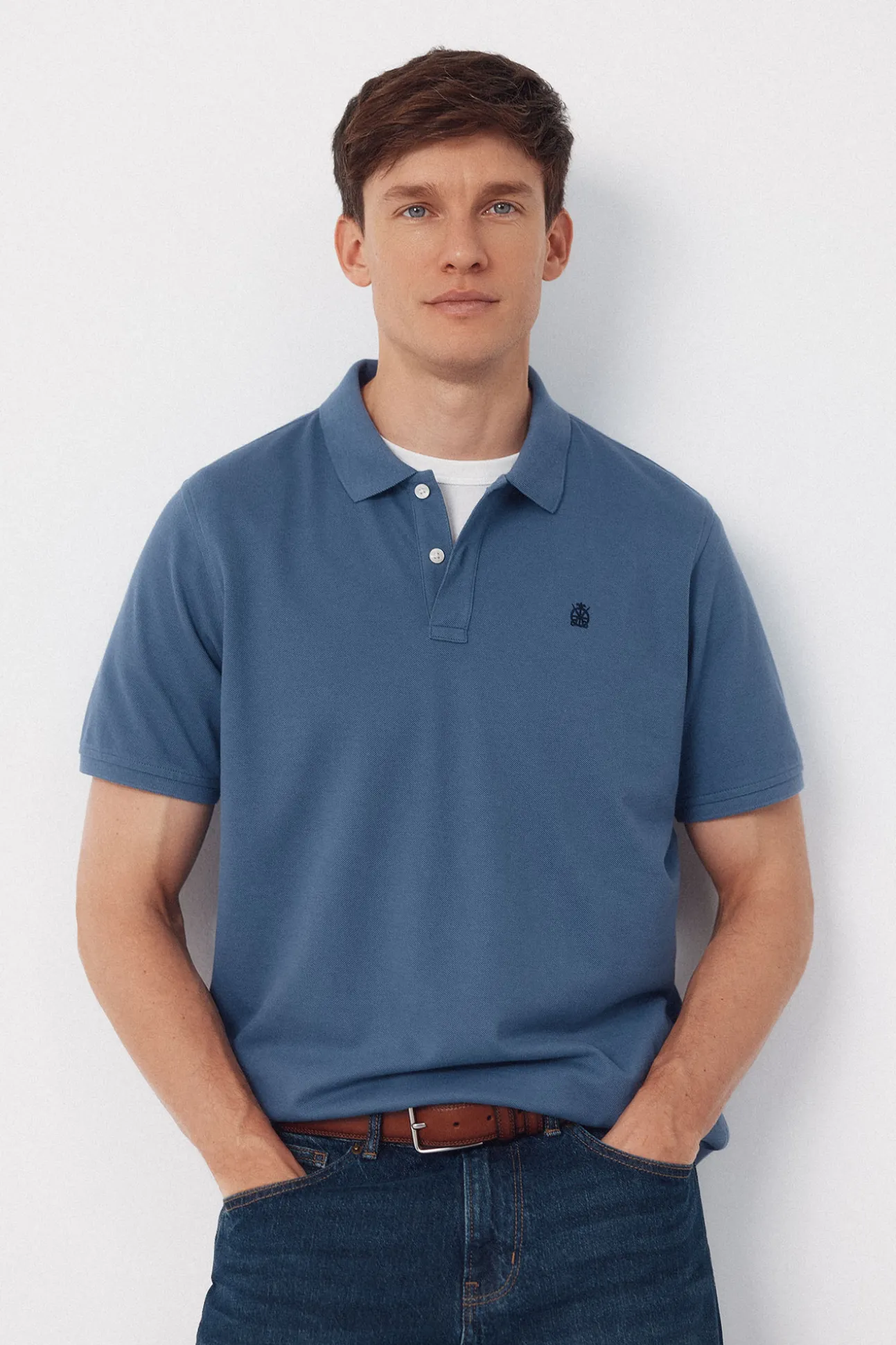 Polo básico piqué