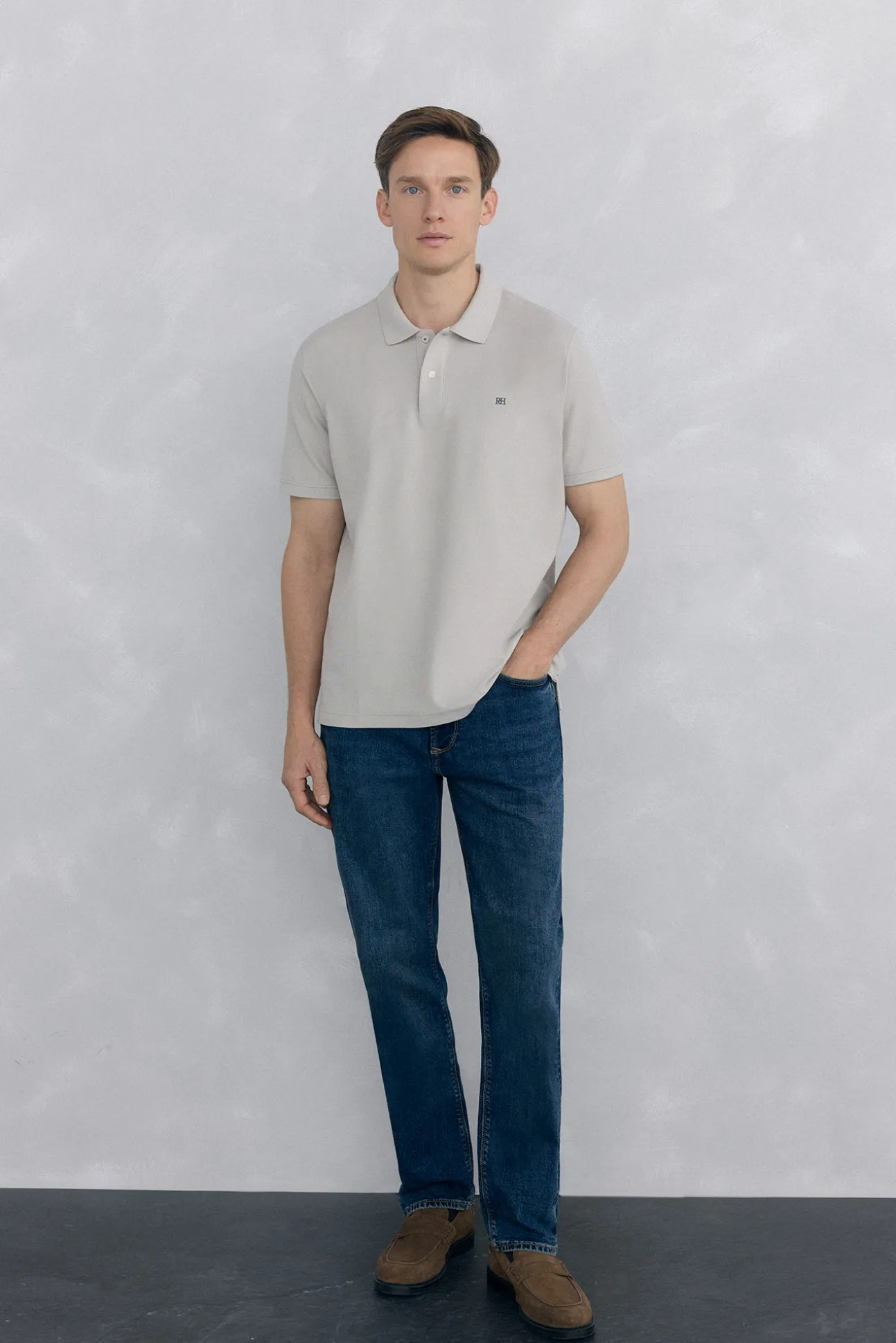 Polo básico piqué