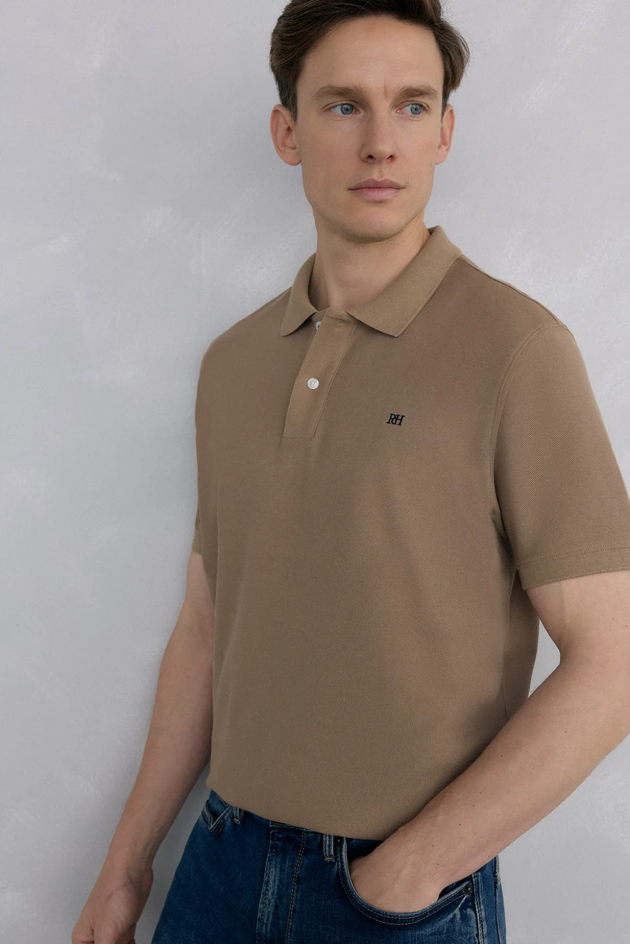 Polo básico piqué