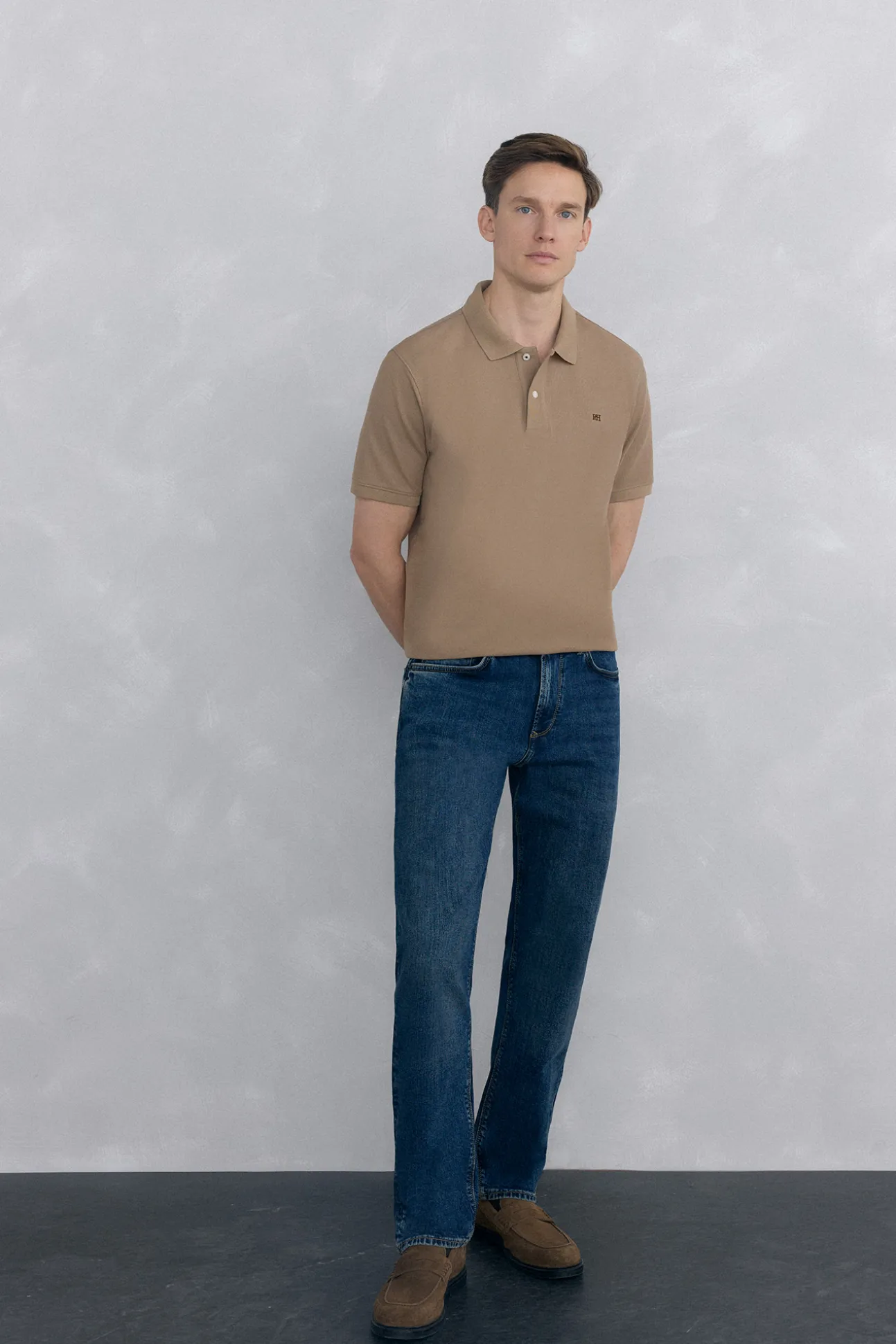 Polo básico piqué