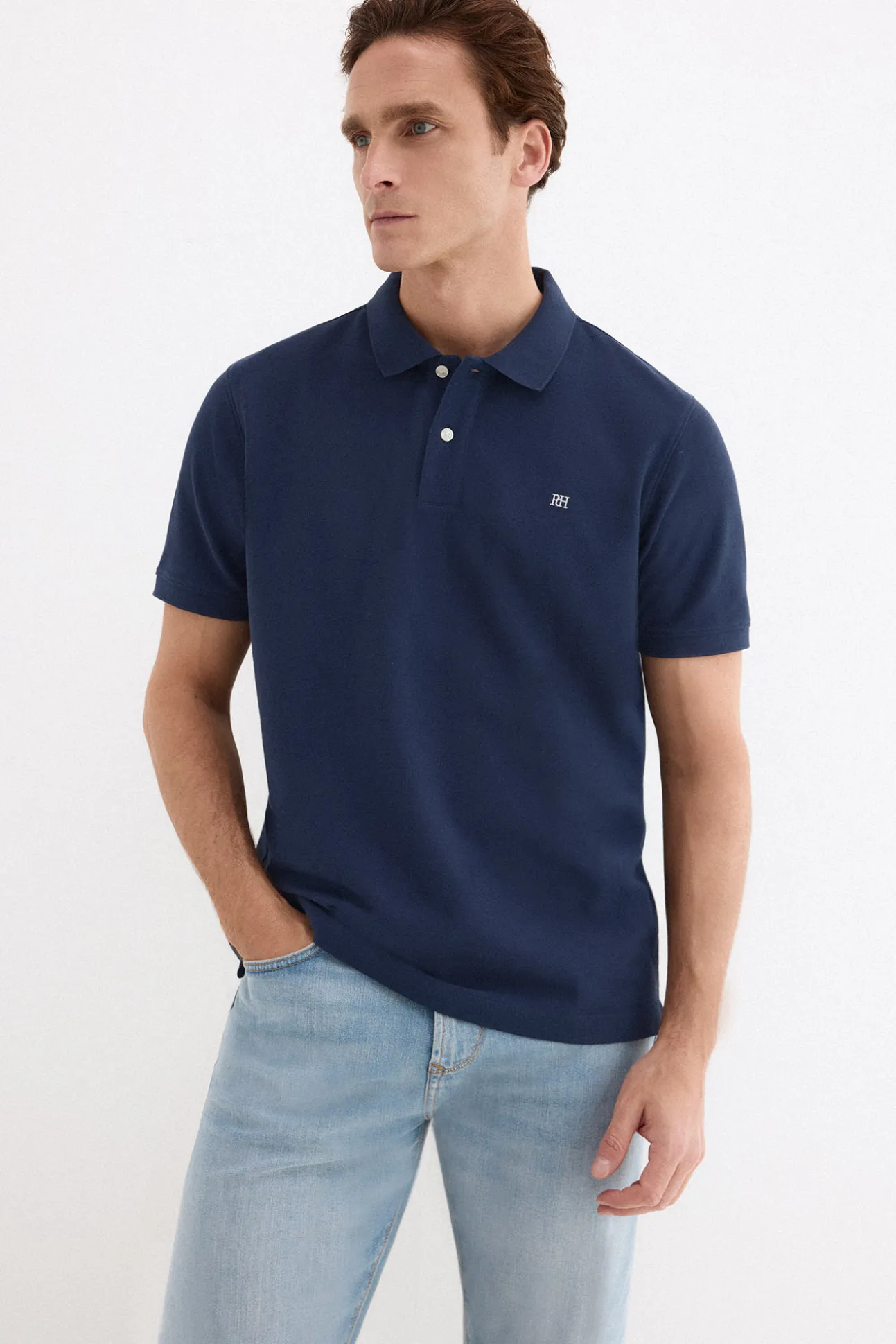 Polo básico piqué