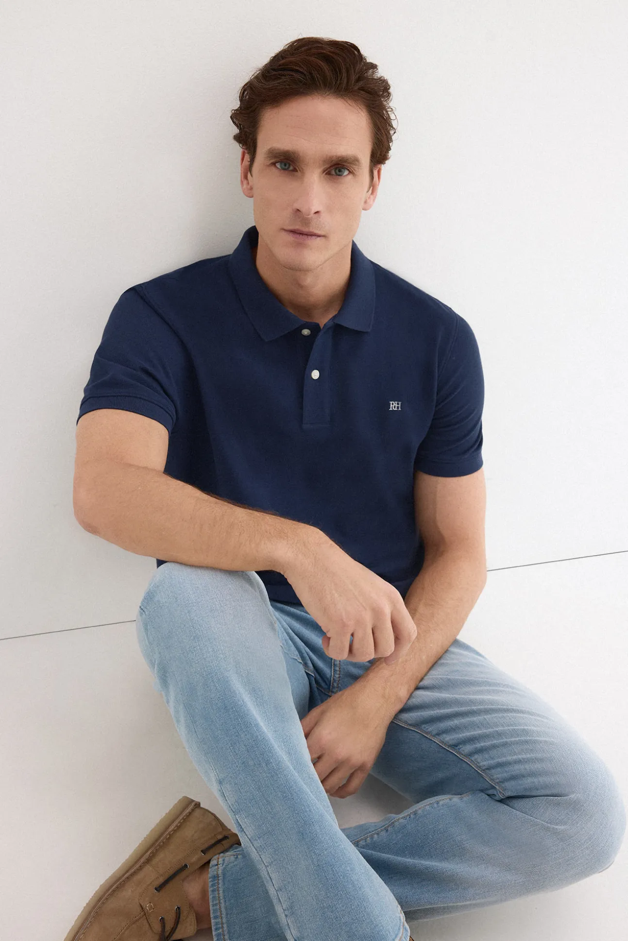 Polo básico piqué