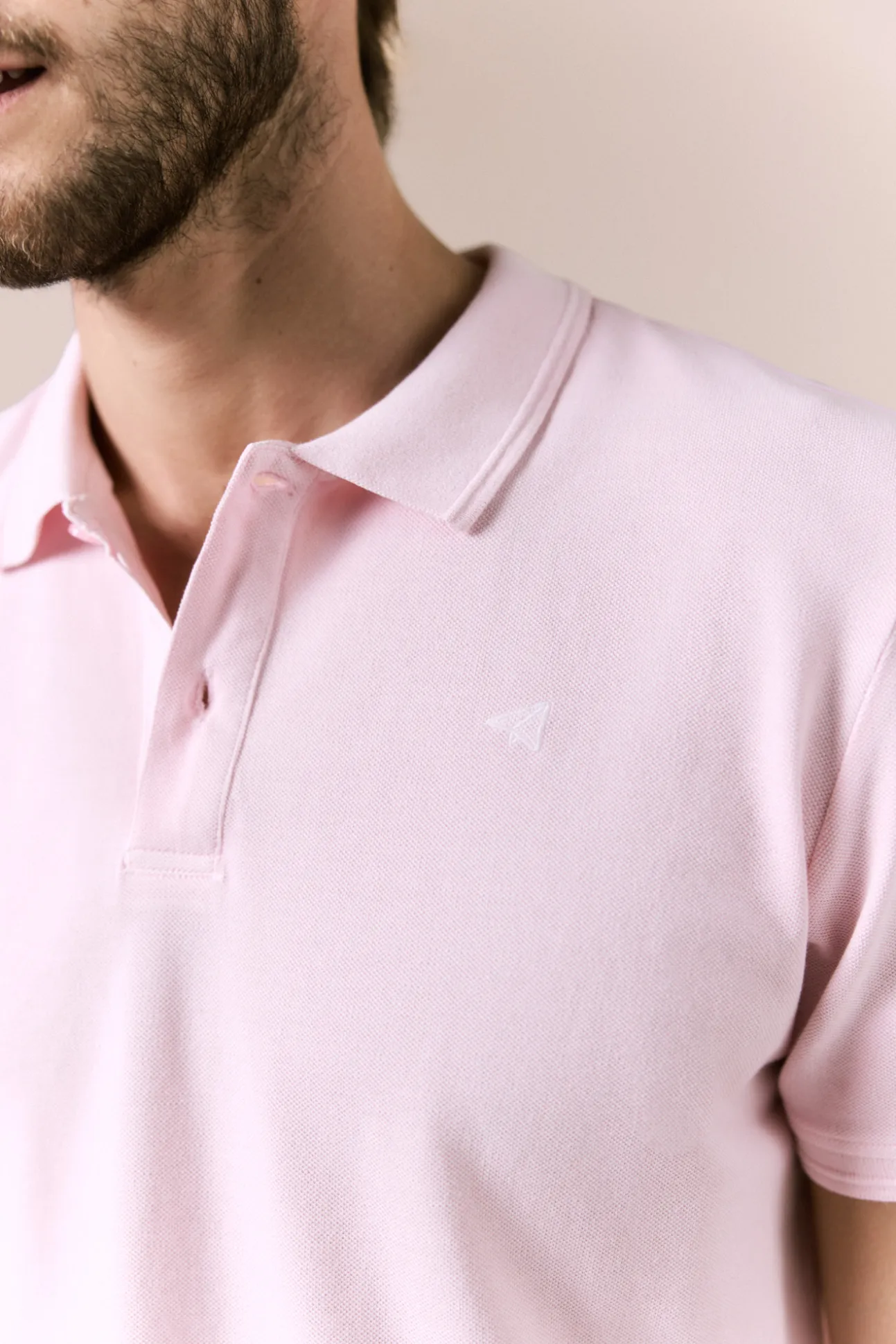 Polo básico piqué lavado