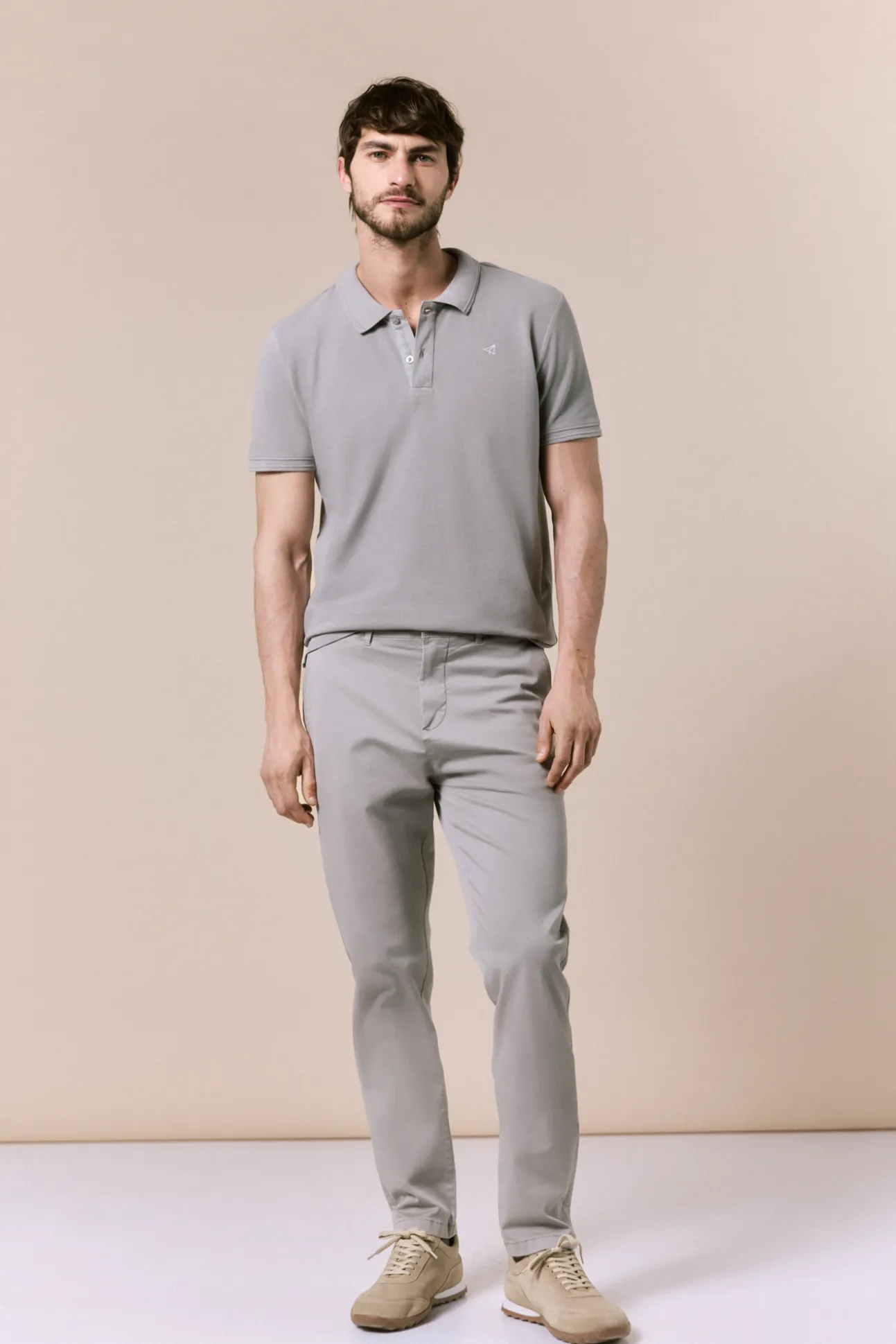 Polo básico piqué lavado