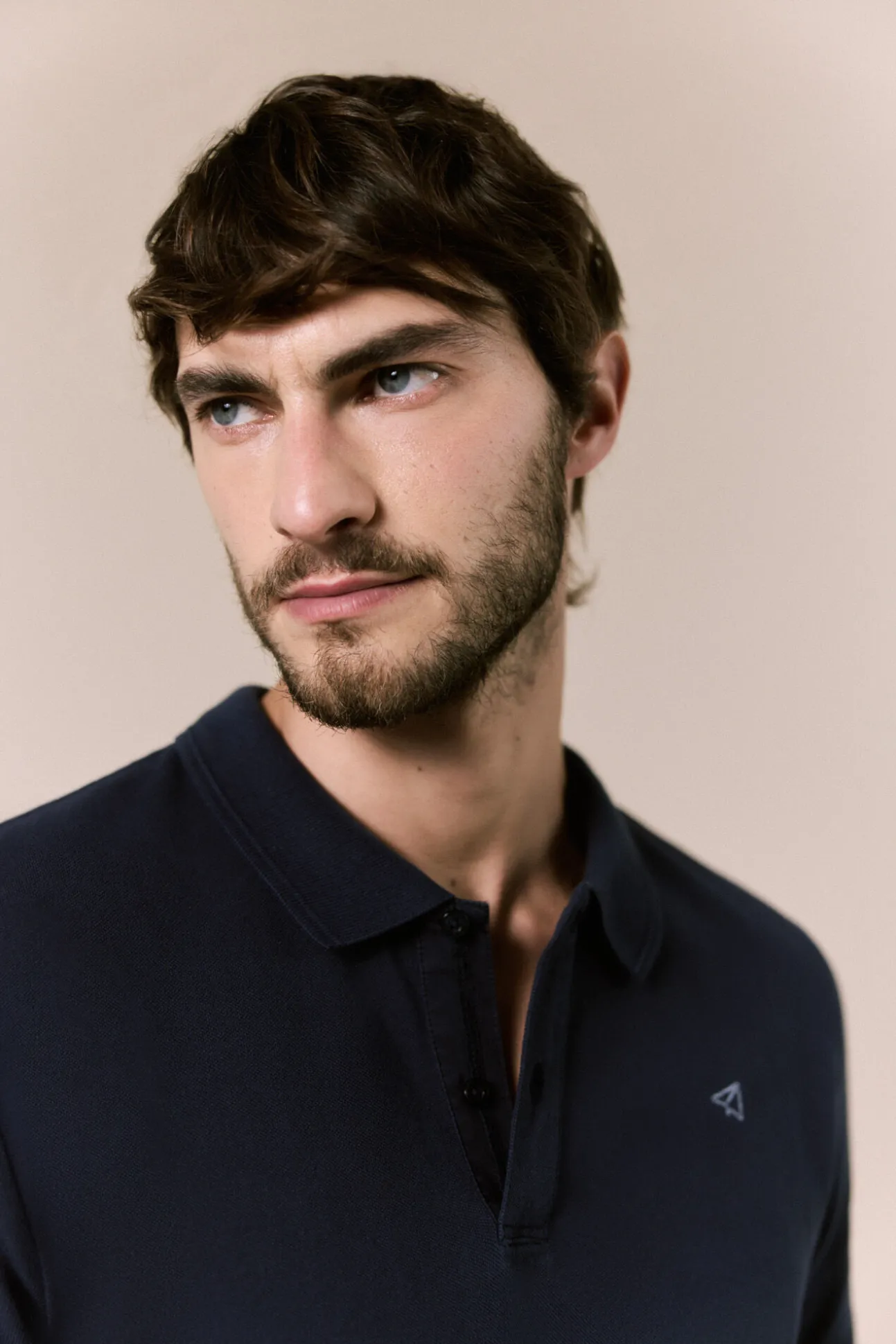 Polo básico piqué lavado