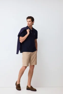 Polo básico slim piqué