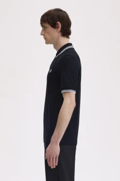 Polo con dos tonos Fred Perry