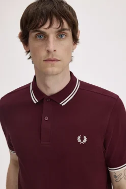 Polo con dos tonos Fred Perry