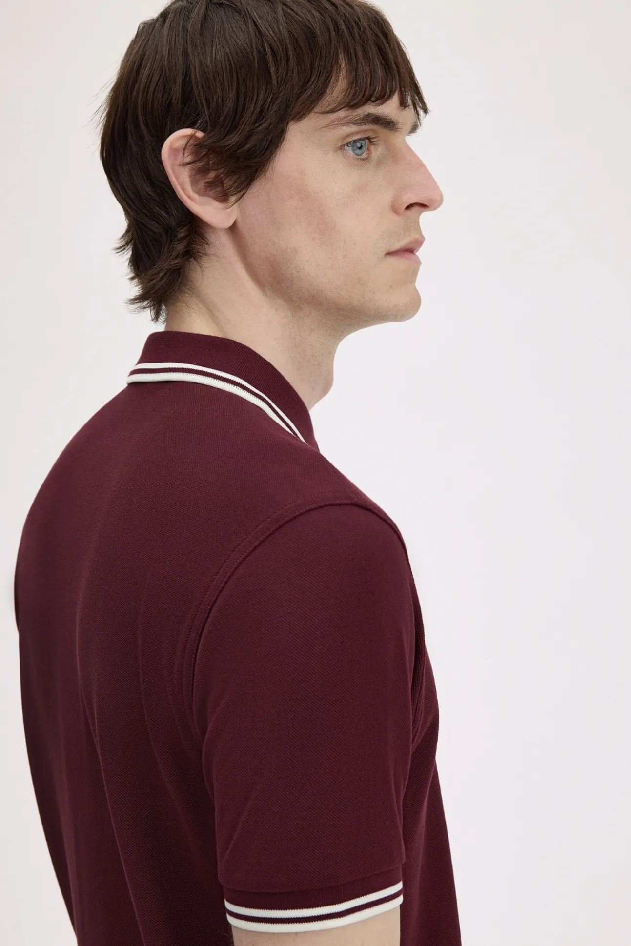 Polo con dos tonos Fred Perry
