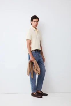 Polo cuello fantasía