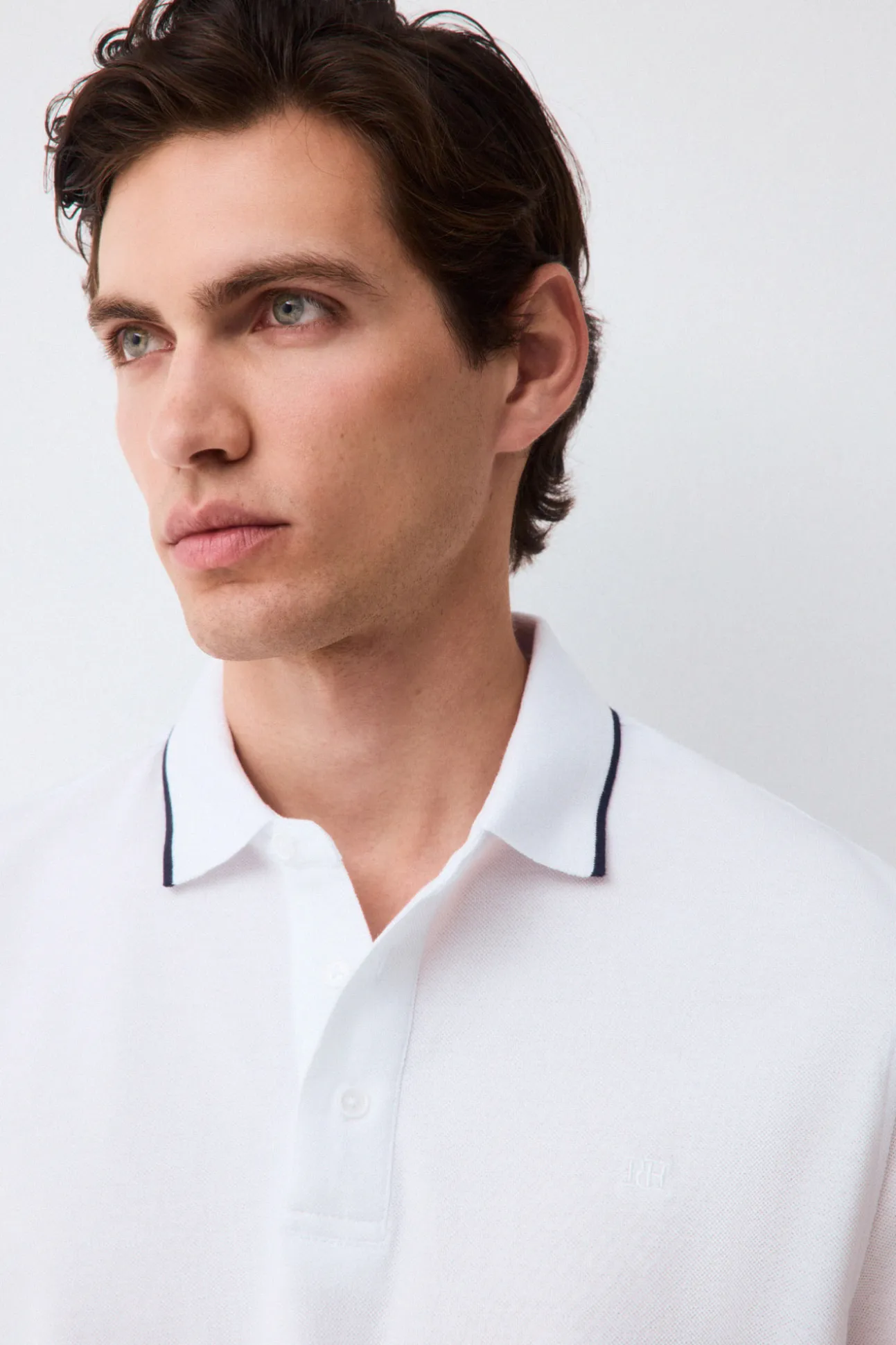 Polo cuello fantasía