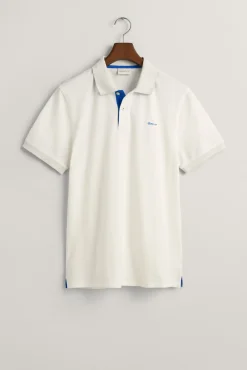 Polo de piqué en contraste