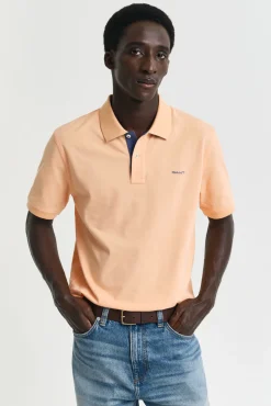 Polo de piqué en contraste