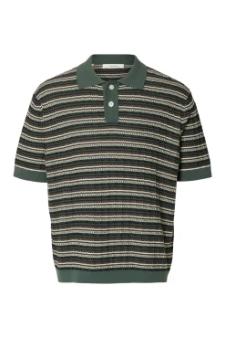 Polo de punto rayas