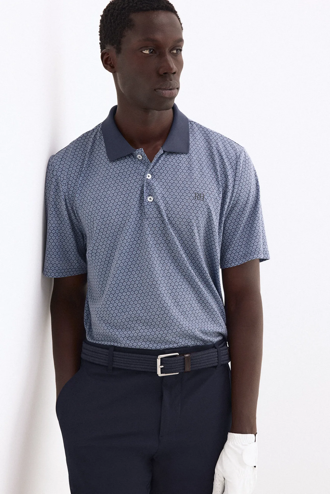 Polo estampado golf