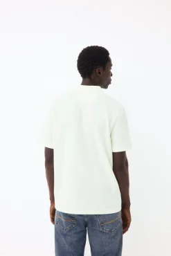 Polo estructura cuello abierto