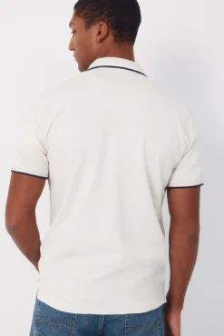 Polo estructura cuello fantasía
