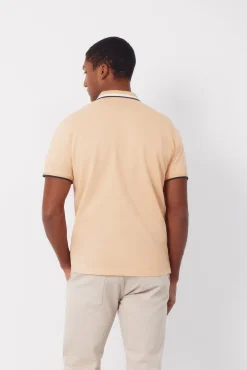 Polo estructura cuello fantasía