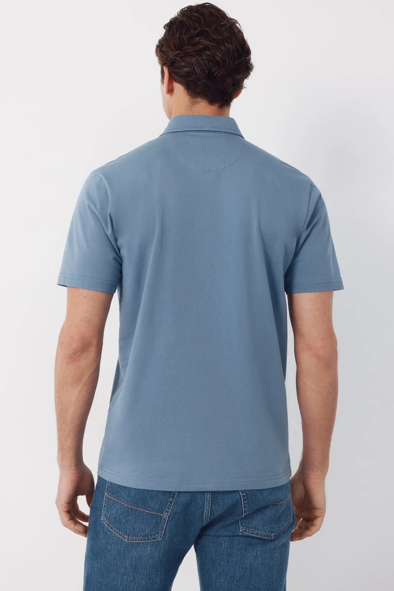 Polo liso bolsillo