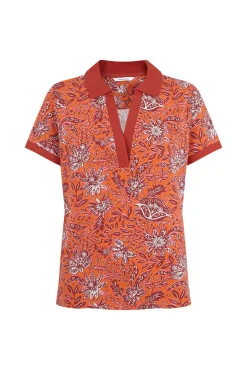 Polo manga corta estampado