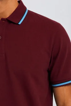 Polo manga corta piqué