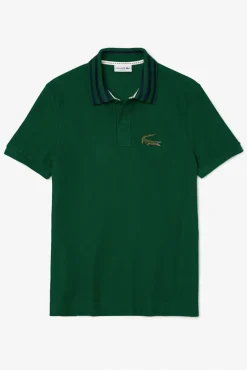 Polo oversize con estampado de cocodrilo