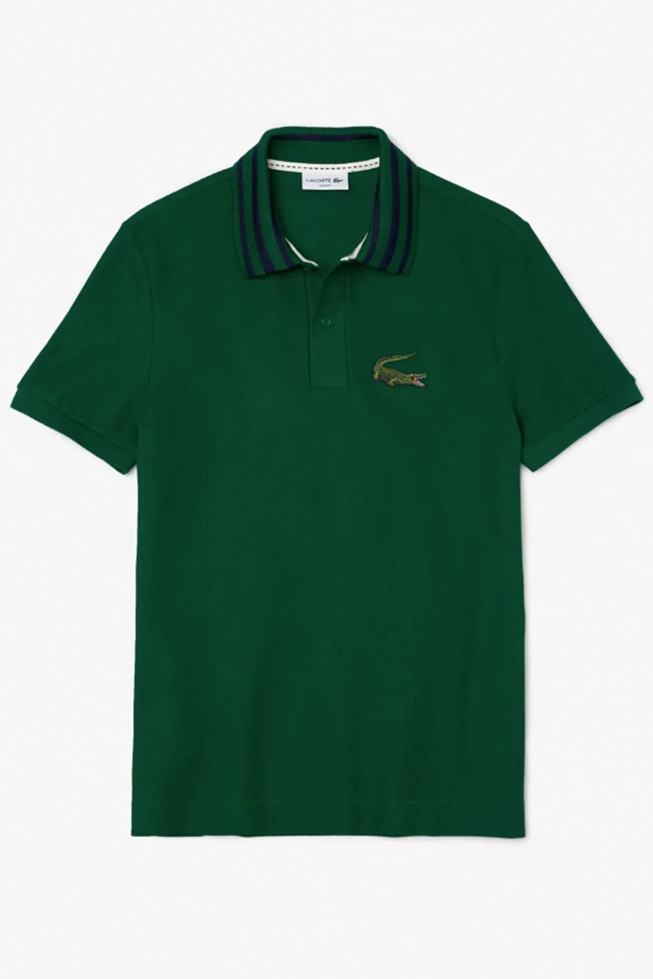 Polo oversize con estampado de cocodrilo