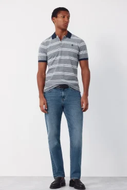 Polo oxford de rayas