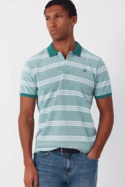Polo oxford de rayas