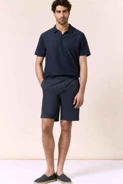 Polo piqué cuello en V