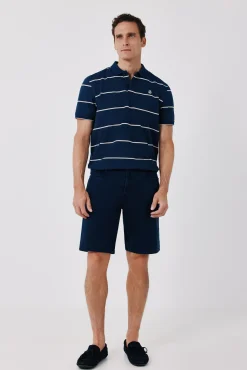 Polo piqué de rayas