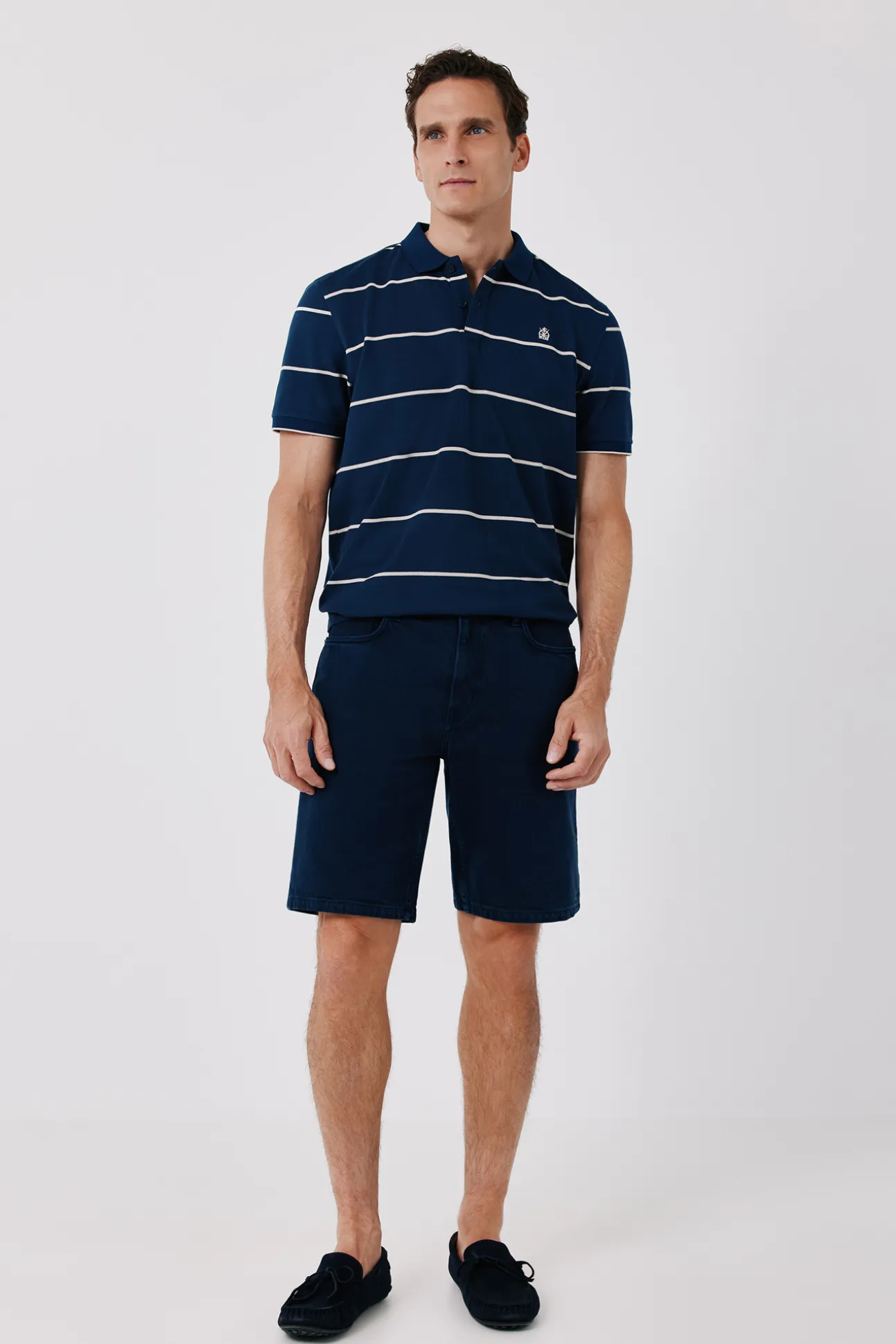Polo piqué de rayas