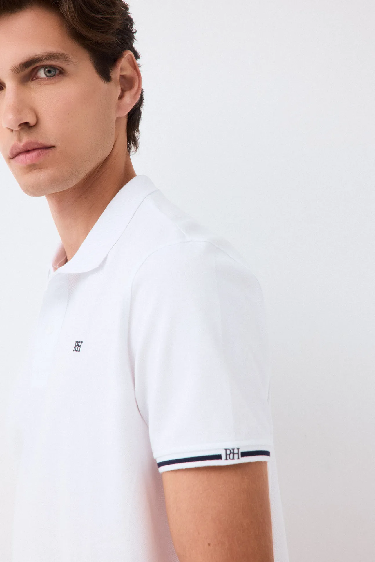 Polo puño fantasía