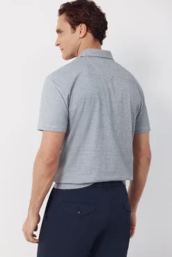 Polo rayas bolsillo